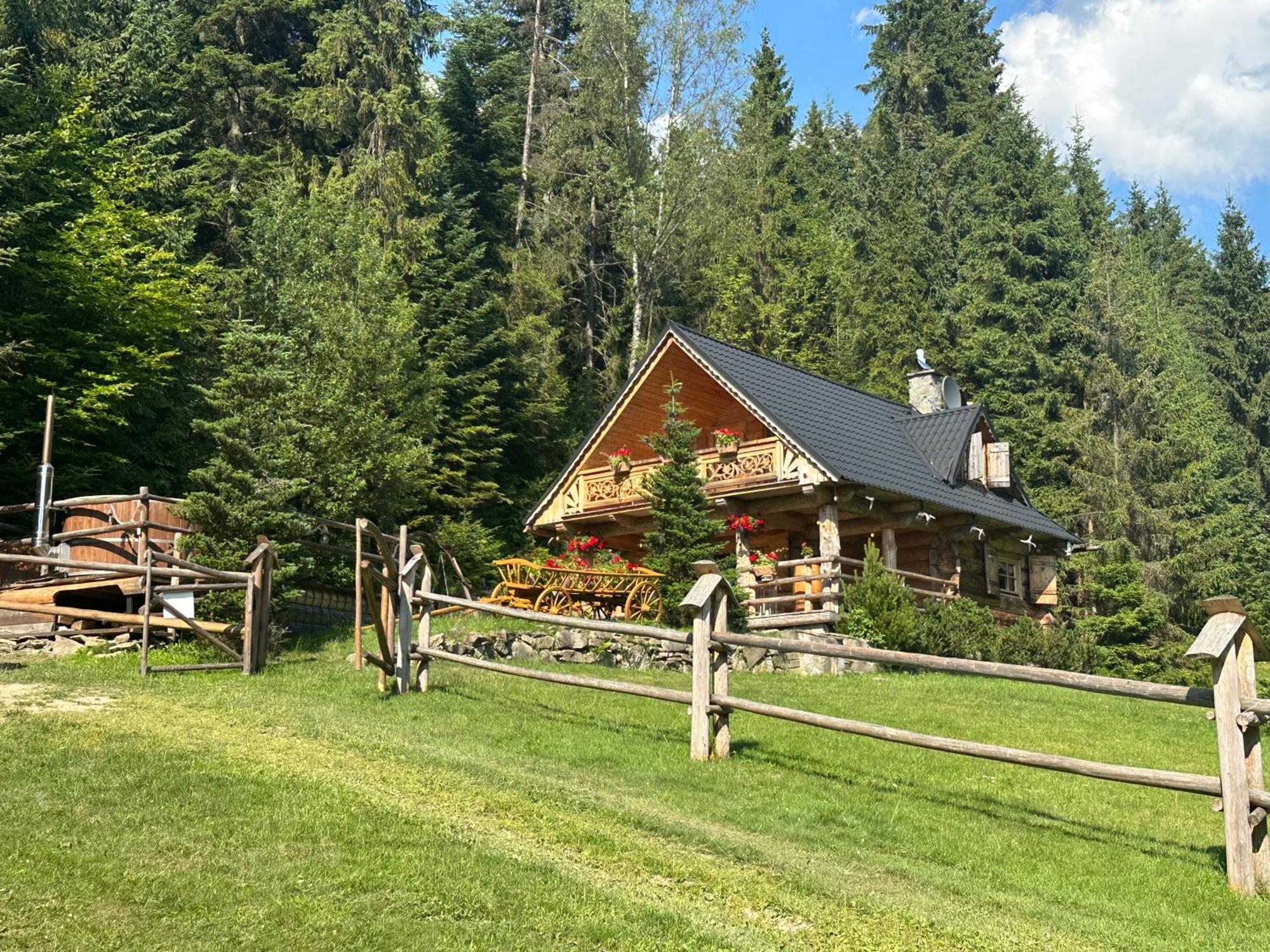 Vila Lesna Bacowka Nowy Targ Exteriér fotografie