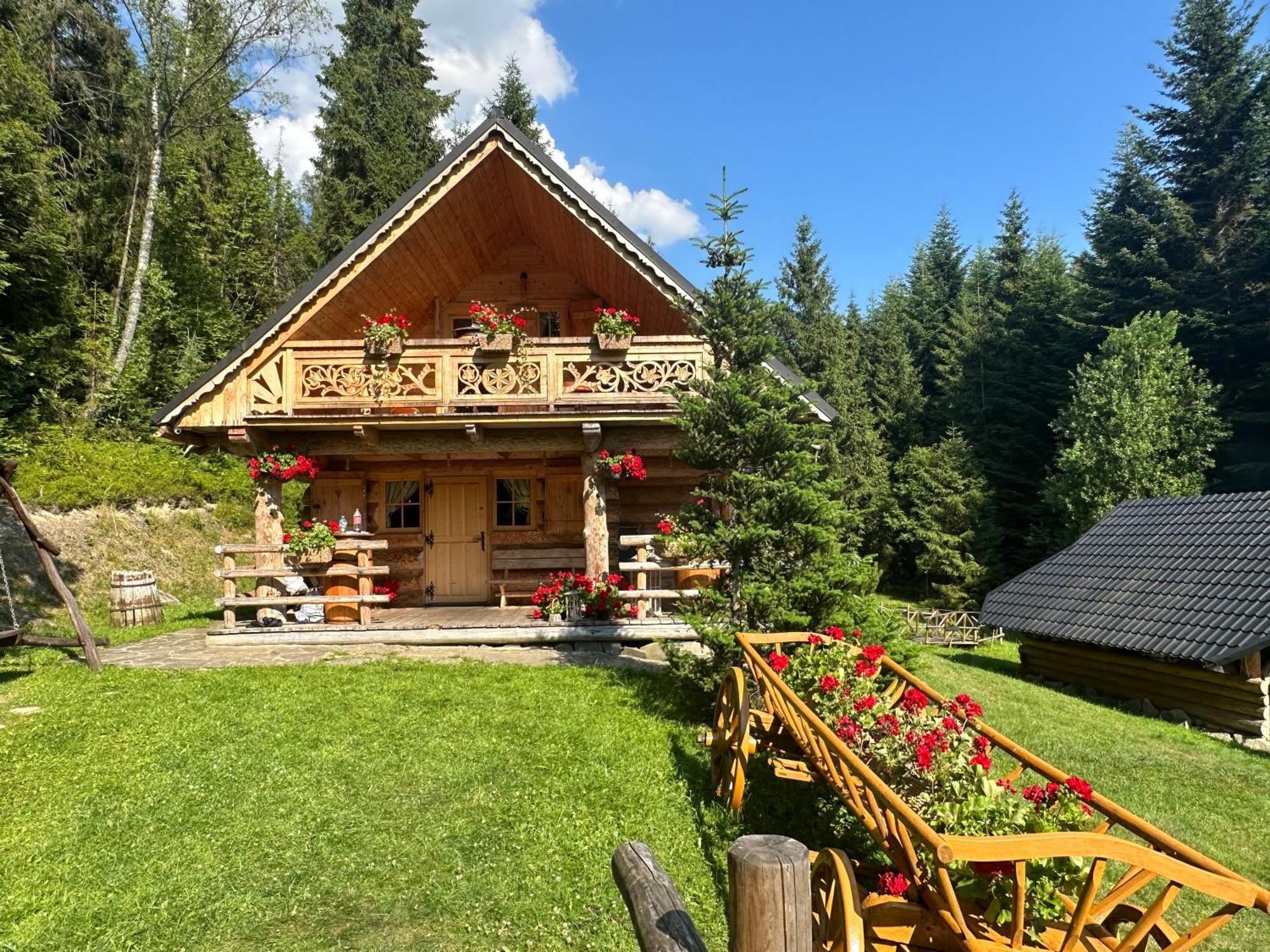 Vila Lesna Bacowka Nowy Targ Exteriér fotografie