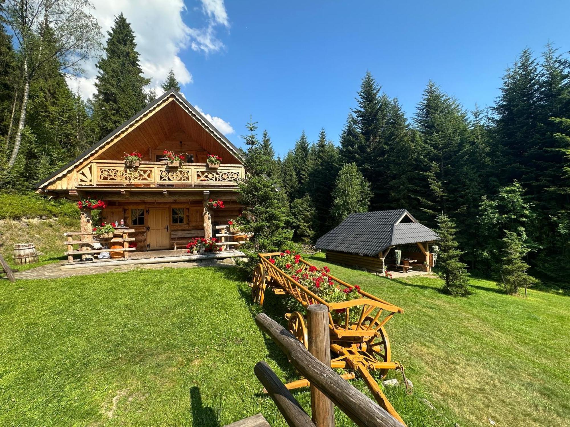 Vila Lesna Bacowka Nowy Targ Exteriér fotografie